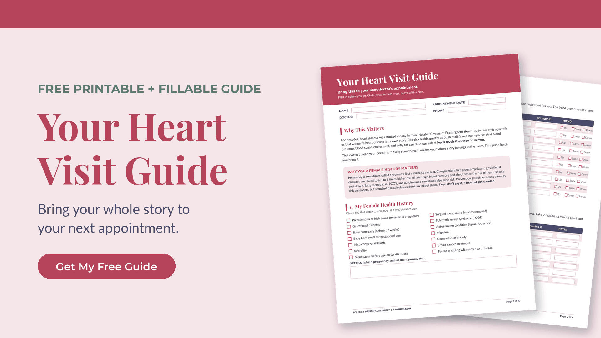 Your Heart Visit Guide