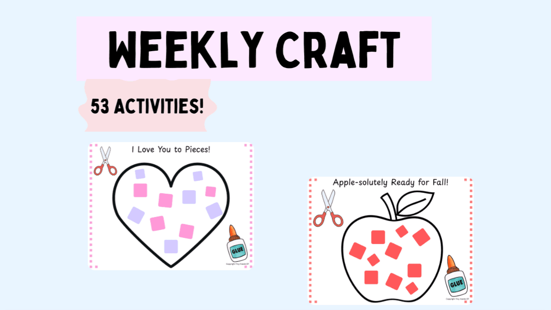 Weekly Fine Motor Craft!