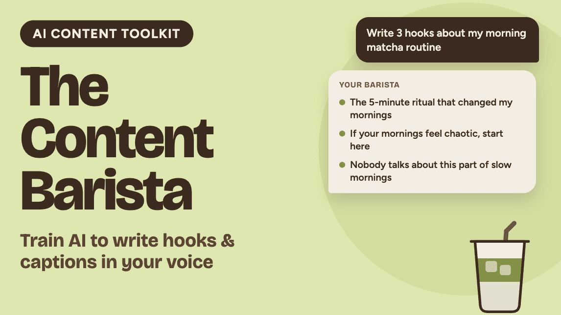 The Content Barista