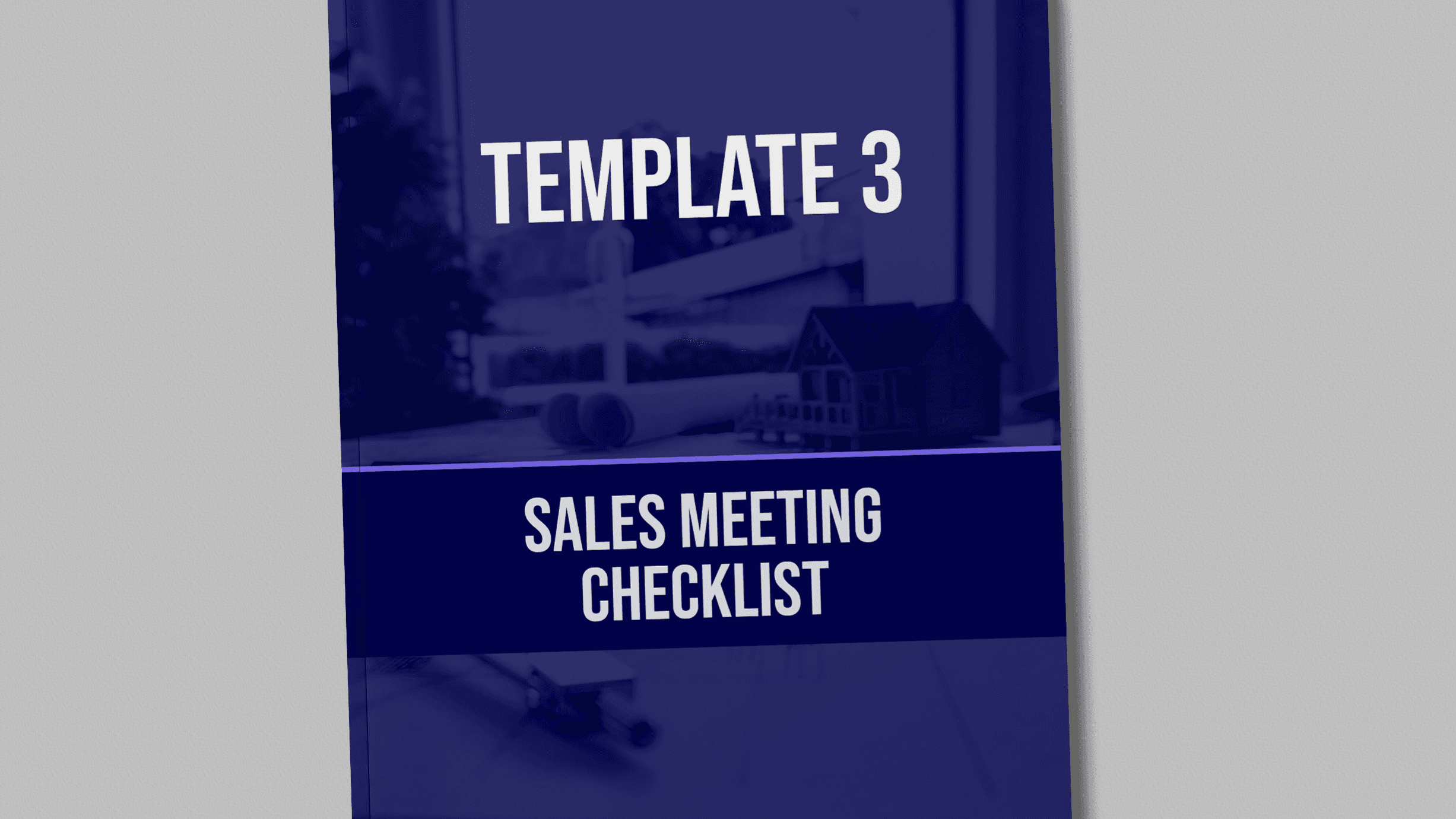 Sales Meeting Checklist