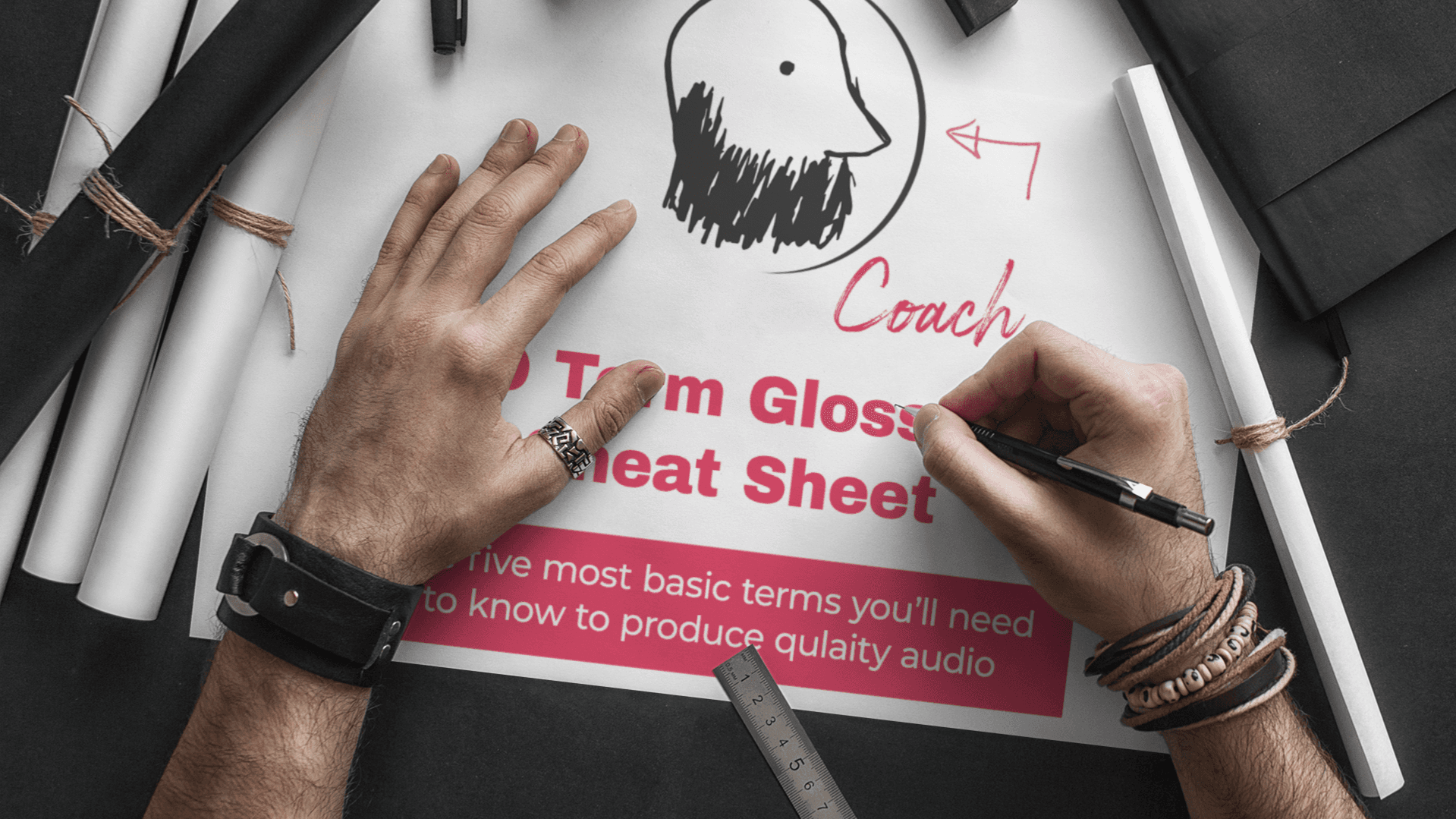 VO Production Glossary Cheat Sheet (FREE!)
