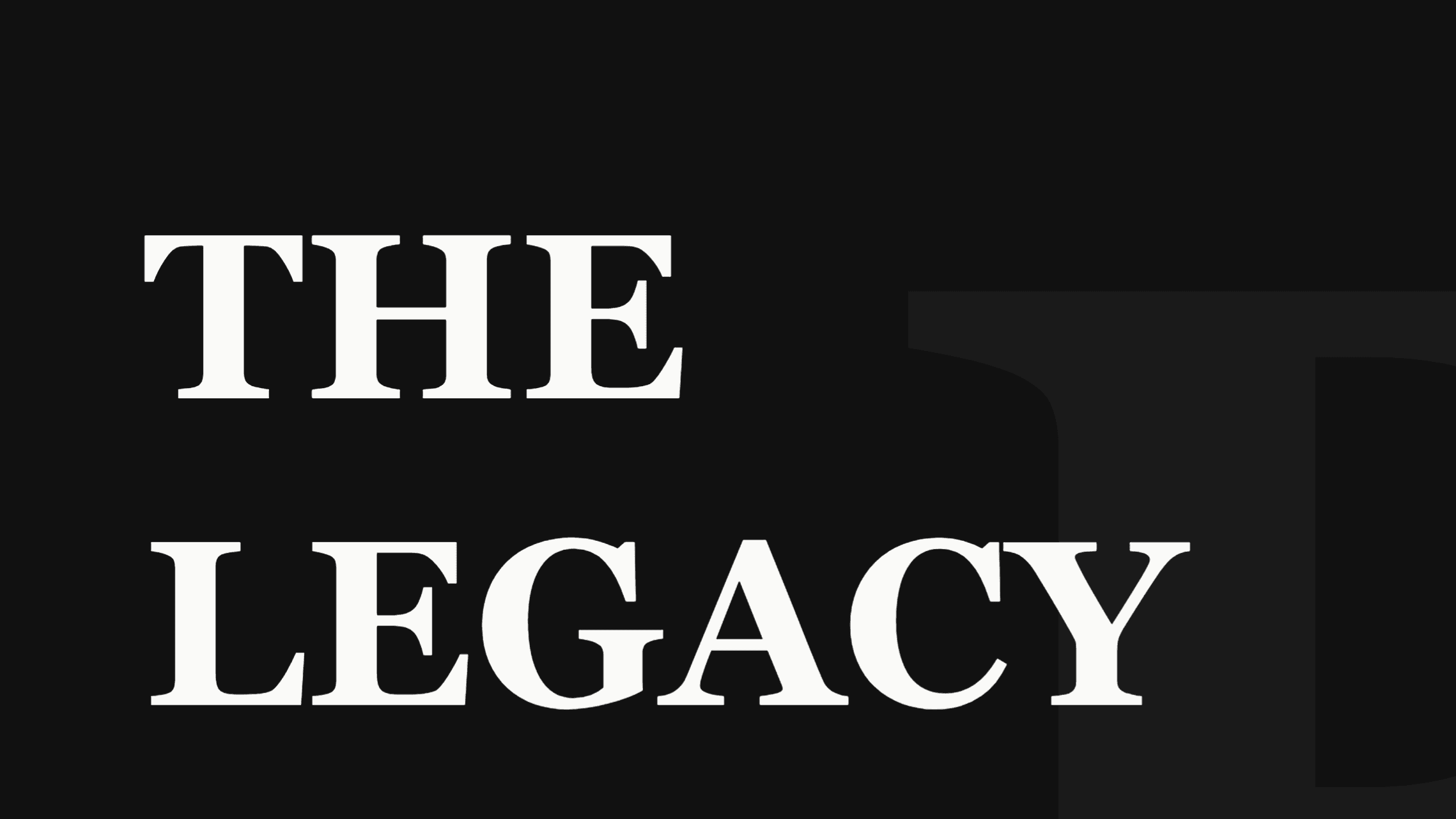 The Legacy Audit Worksheet