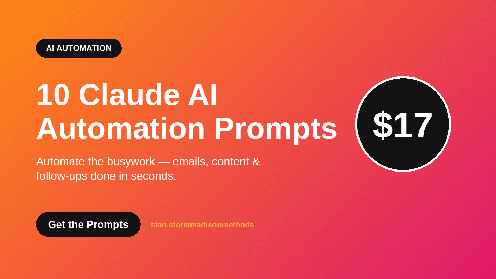 10 Claude AI Automation Prompts