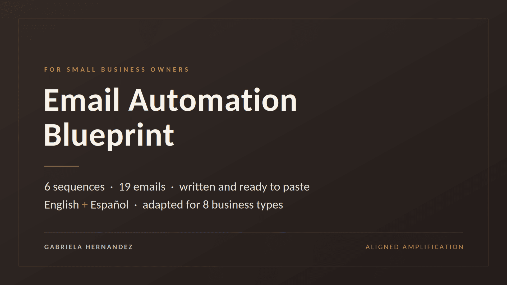 The Email Automation Blueprint