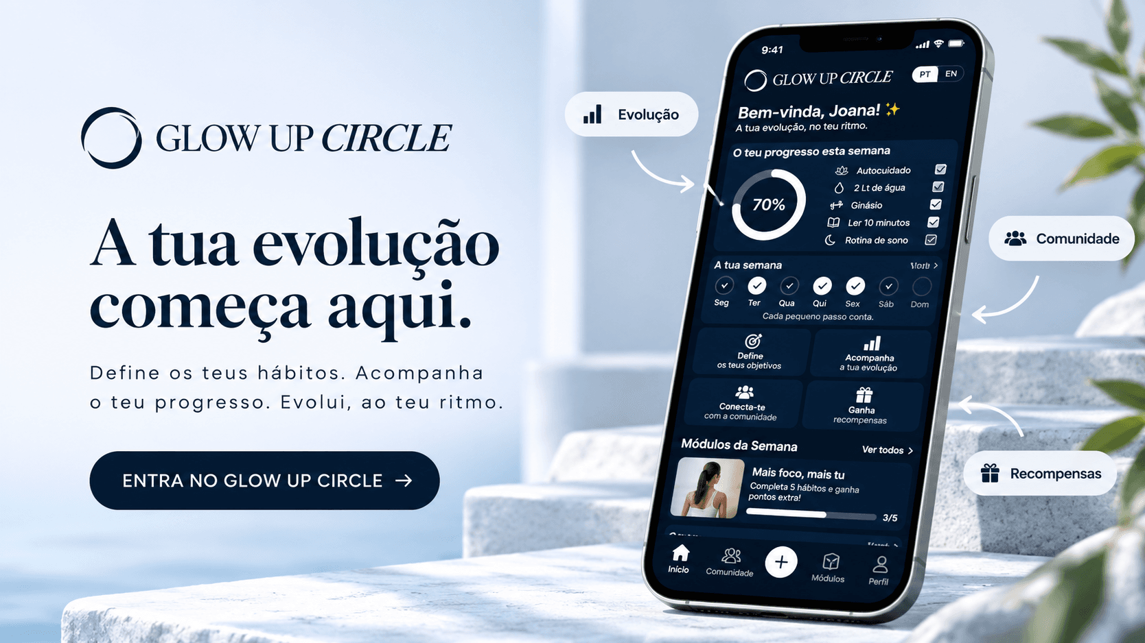 Glow Up Circle