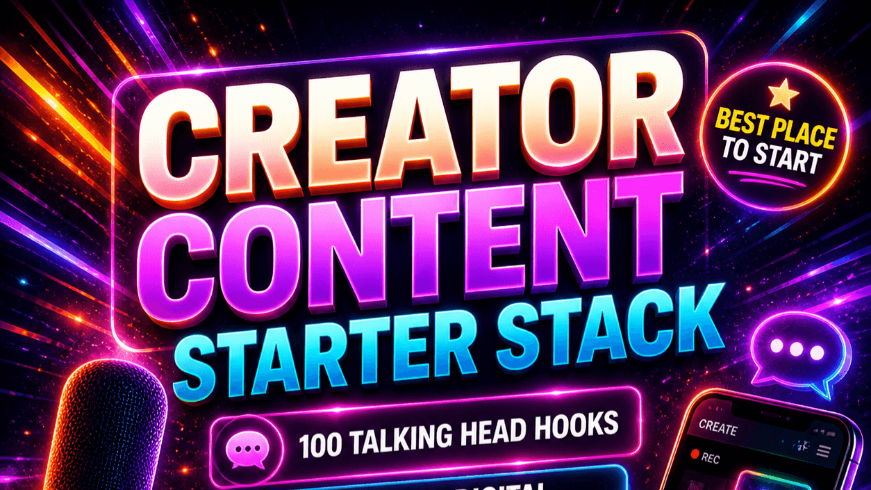 Creator Content Starter Stack