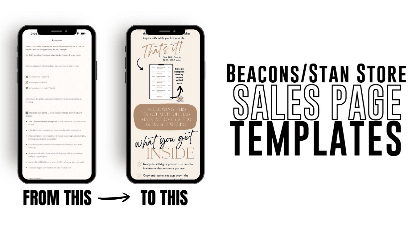 Want to CREATE a high-converting sales page??