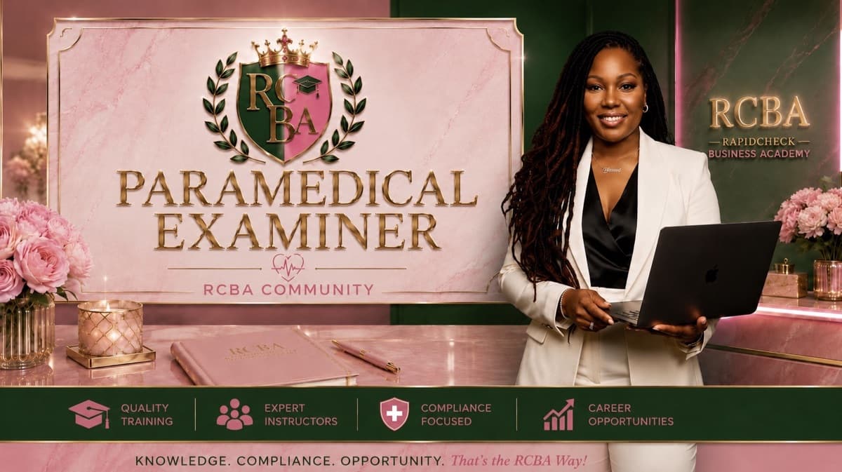 RCBA Paramedical Examiner Course