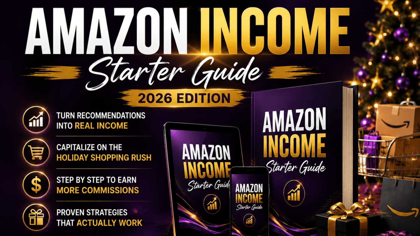 The Amazon Income Starter Guide (2026 Edition)
