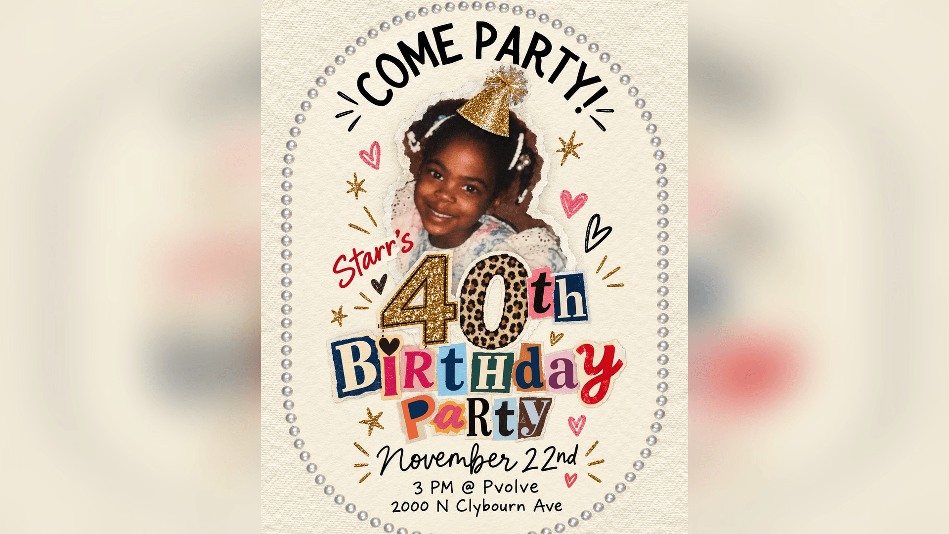 Starr's 40th Birthday Workout Party