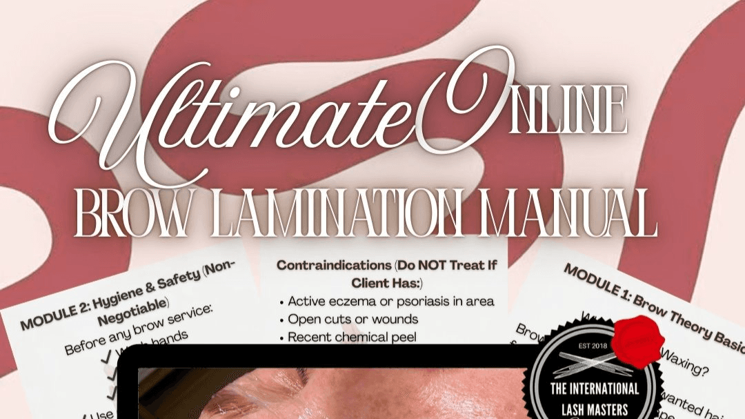 Online Brow Lamination Guide