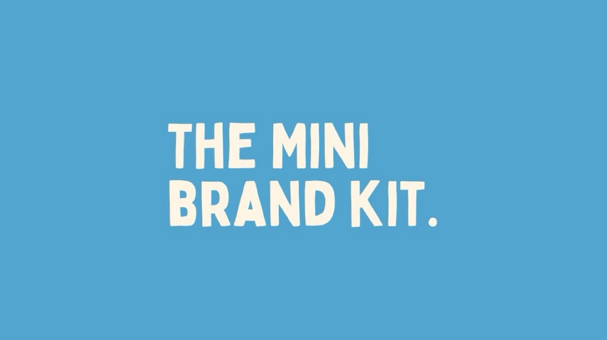 The Mini Brand Kit