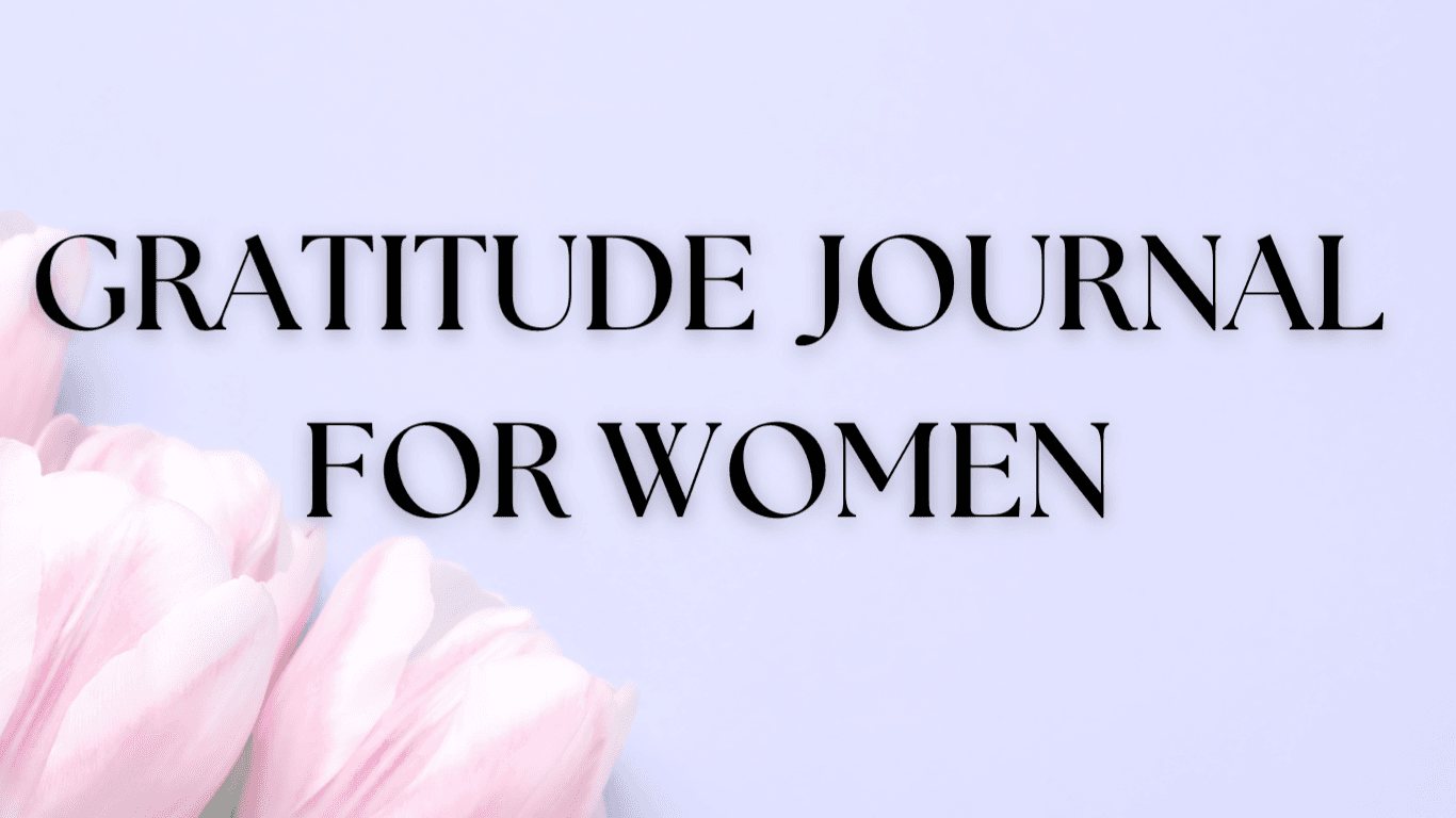 Gratitude Journal for Women