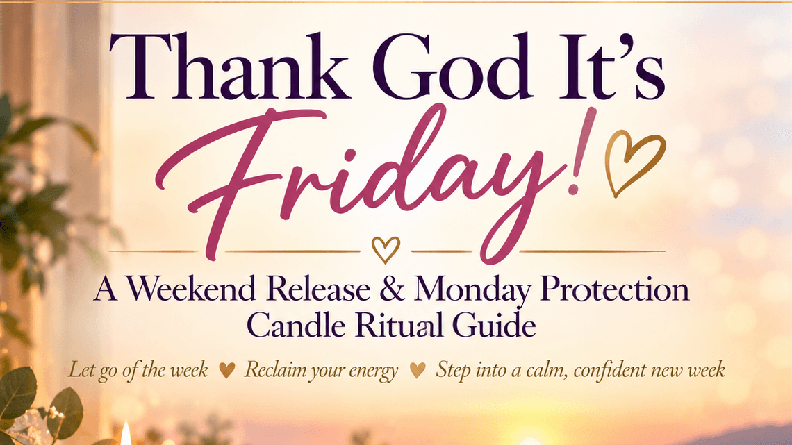 FREE Thank God It’s Friday Candle Ritual