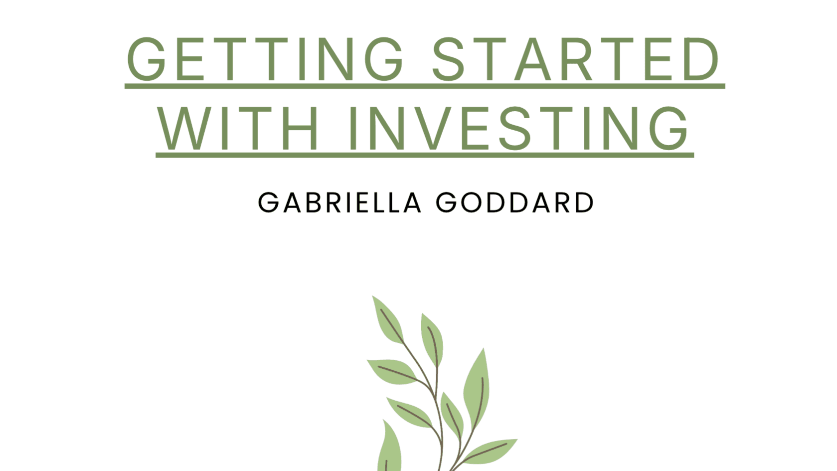 Get your FREE Investing Guide here!