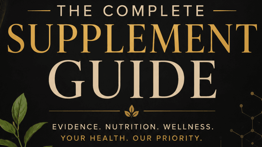 The complete supplement guide