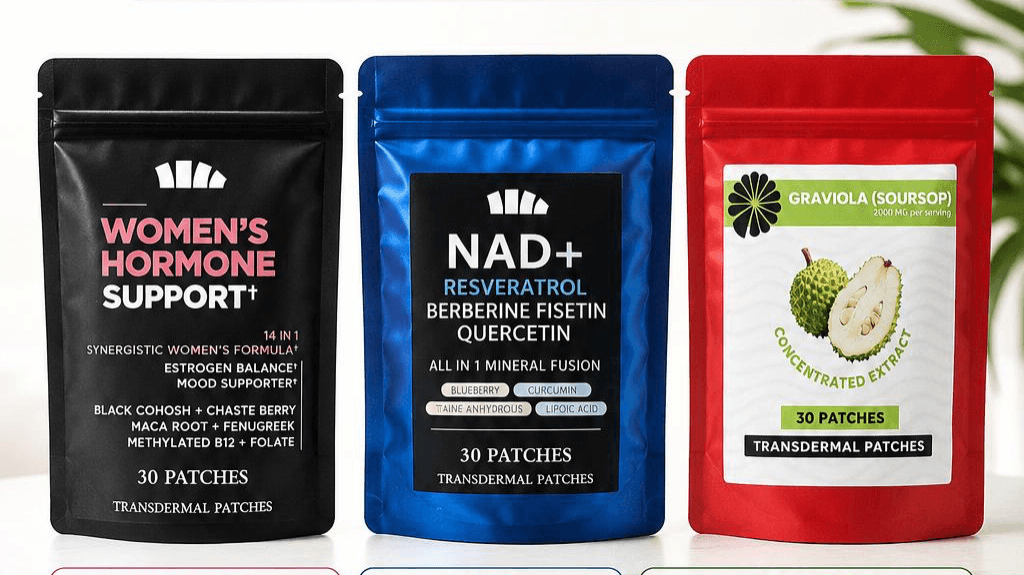 Transdermal Patches -alternative to pills/peptides
