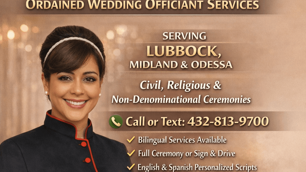 Bilingual Wedding Officiant