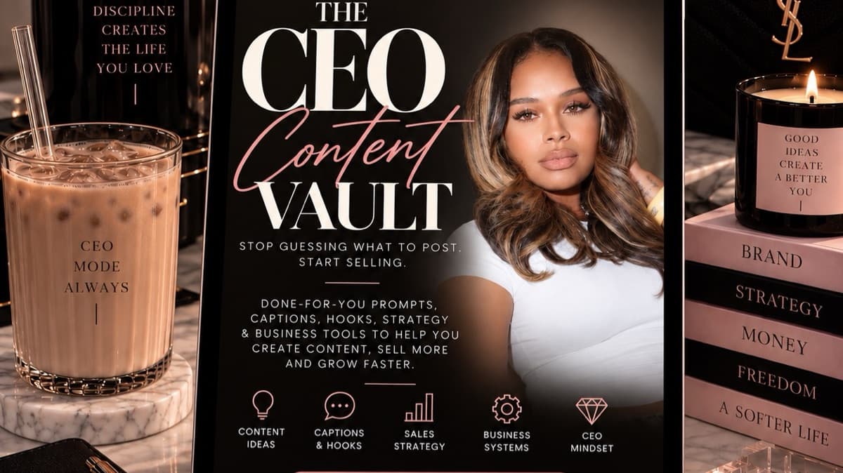 The CEO Content Vault - Stop Guessing What to Post