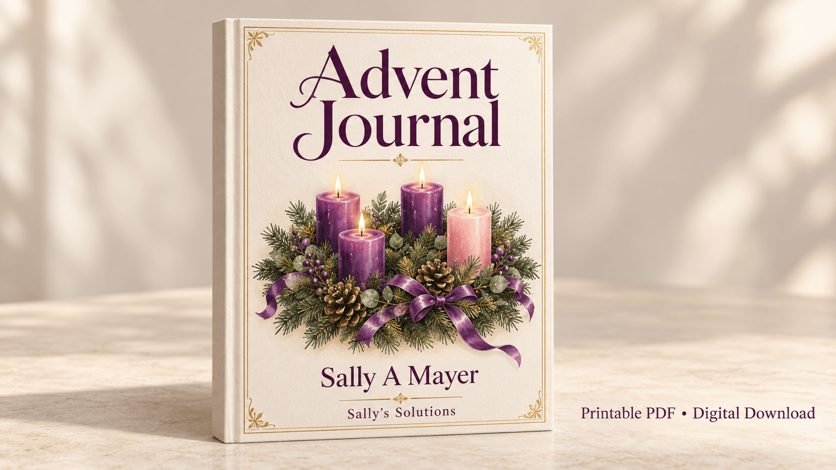 Advent Prayer & Reflection Journal | Printable PDF