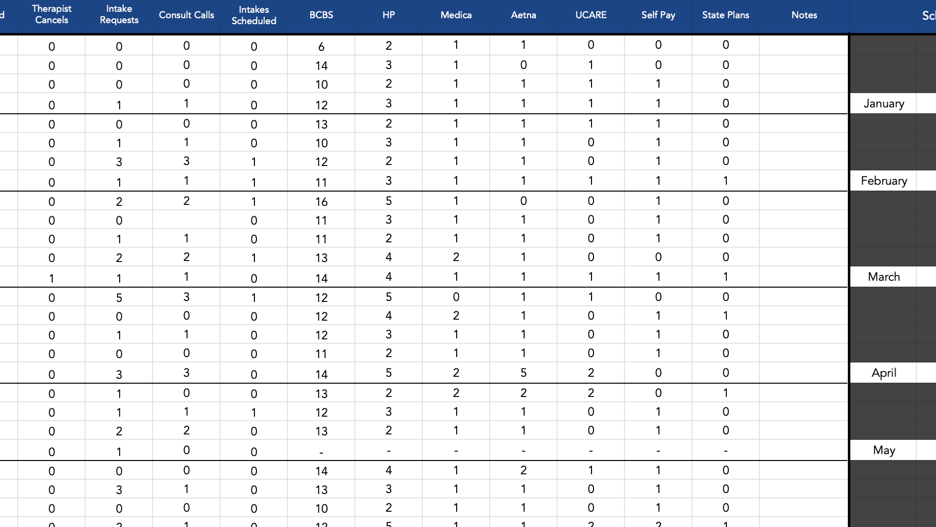 Business Income Tracker