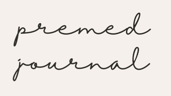 Pre-Med Reflection Journal 2026