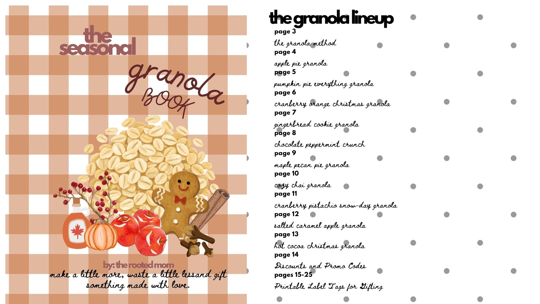 Seasonal Granola e-Book