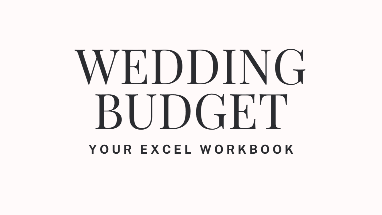 The Wedding Budget Blueprint