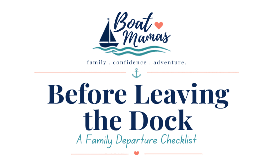 ⚓ FREE Family Departure Checklist