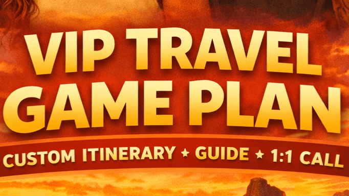 VIP Travel Game Plan ✈️🌅