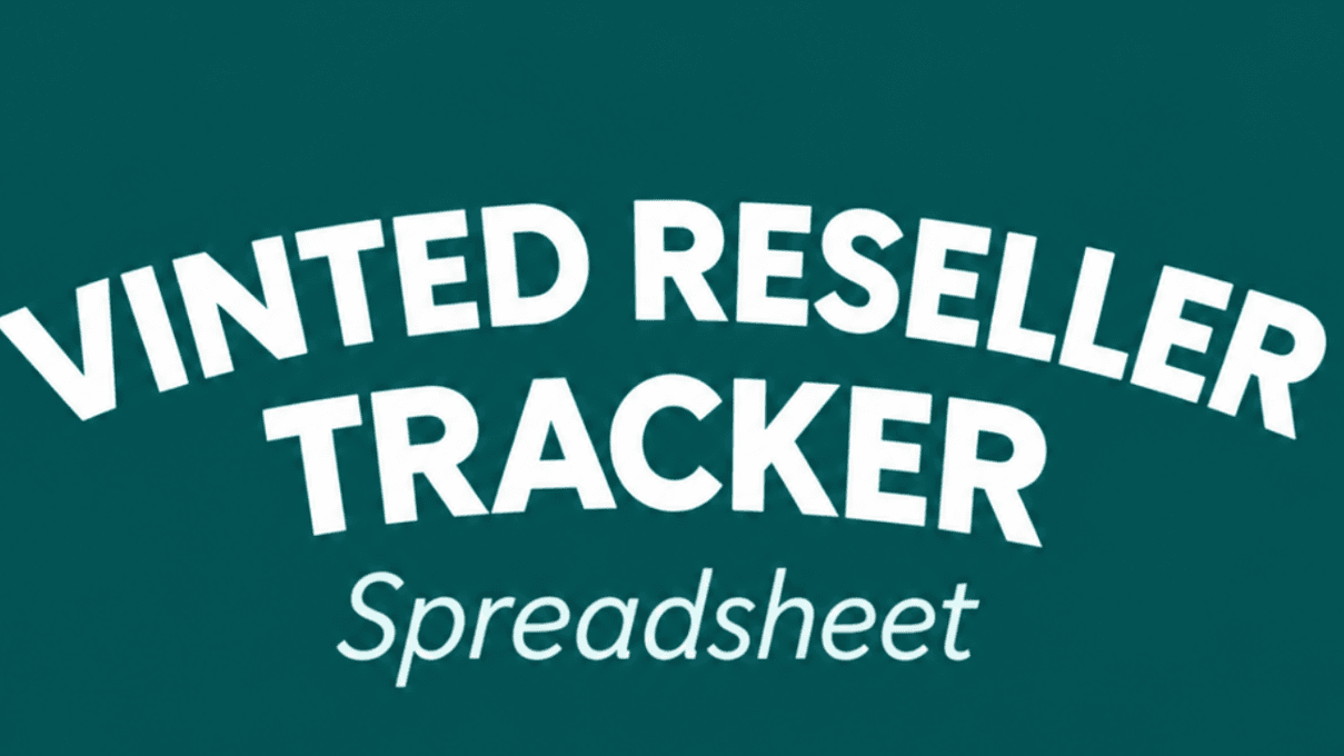Reseller Profit Tracker Spreadsheet
