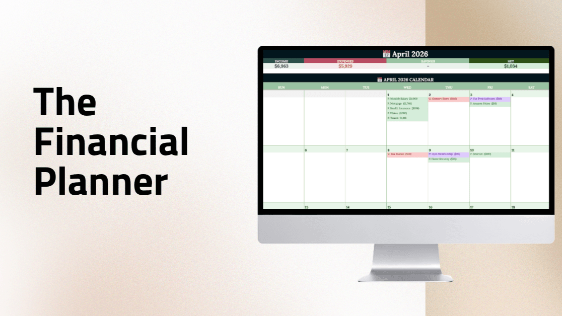 Monthly Financial Planner