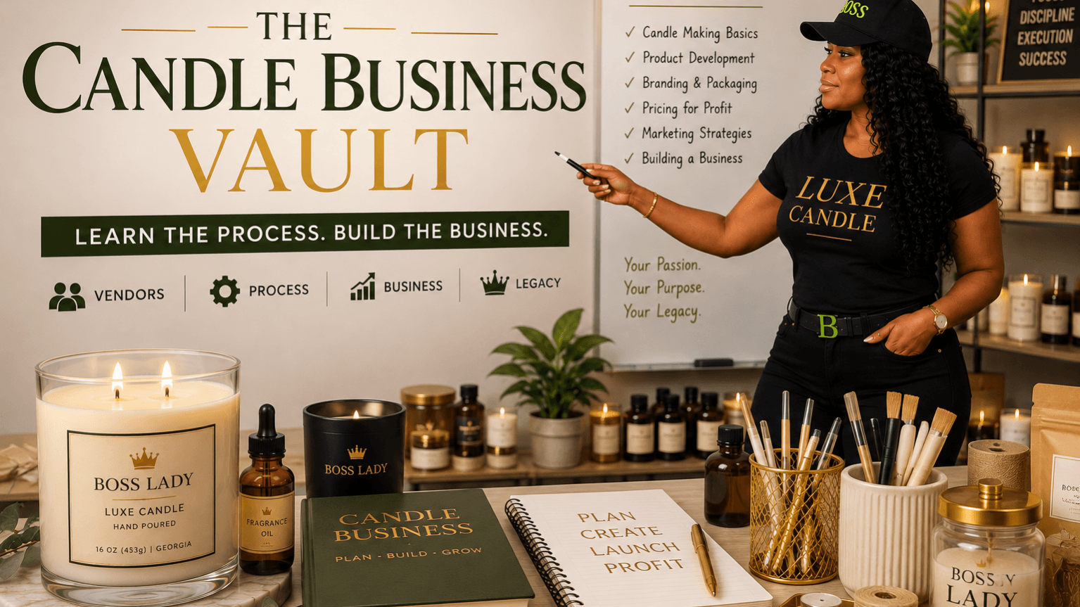 THE CANDLE BUSINESS VAULT