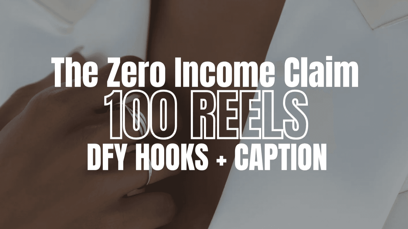 100 Faceless Reels: Zero Income Claims Edition