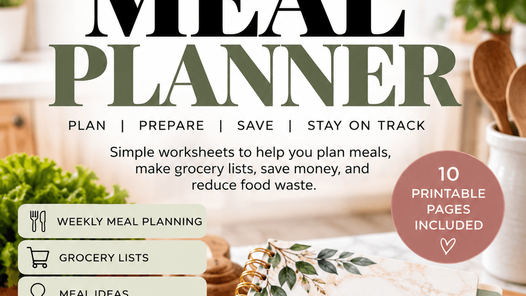 WEEKLY MEAL PLANNER