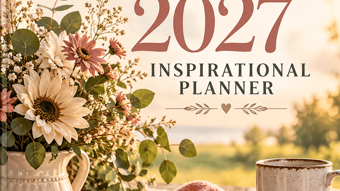 FAITH • FOCUS • PURPOSE — 2027 Planner