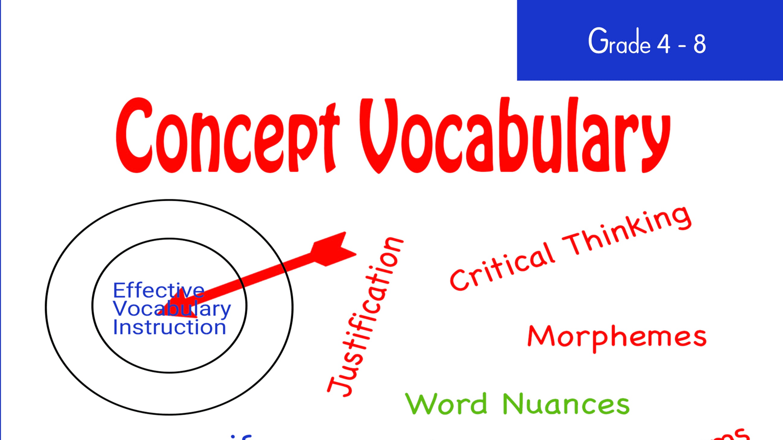 Concept Vocabulary Workbook