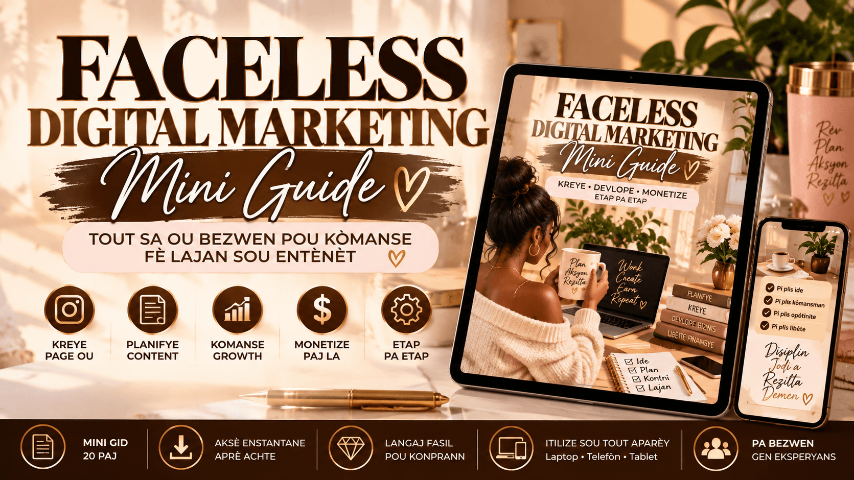 Faceless Digital Marketing Mini Guide