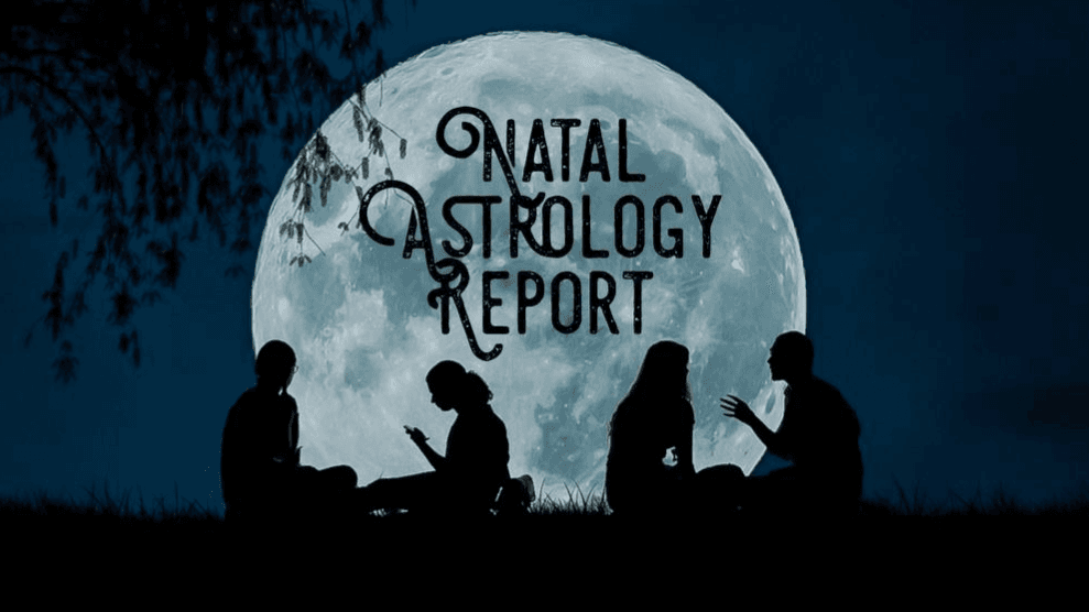 Custom Natal Astrology Chart Reading