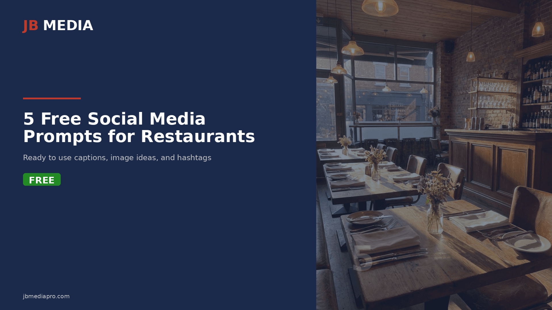 5 Free Social Media Prompts for Restaurants