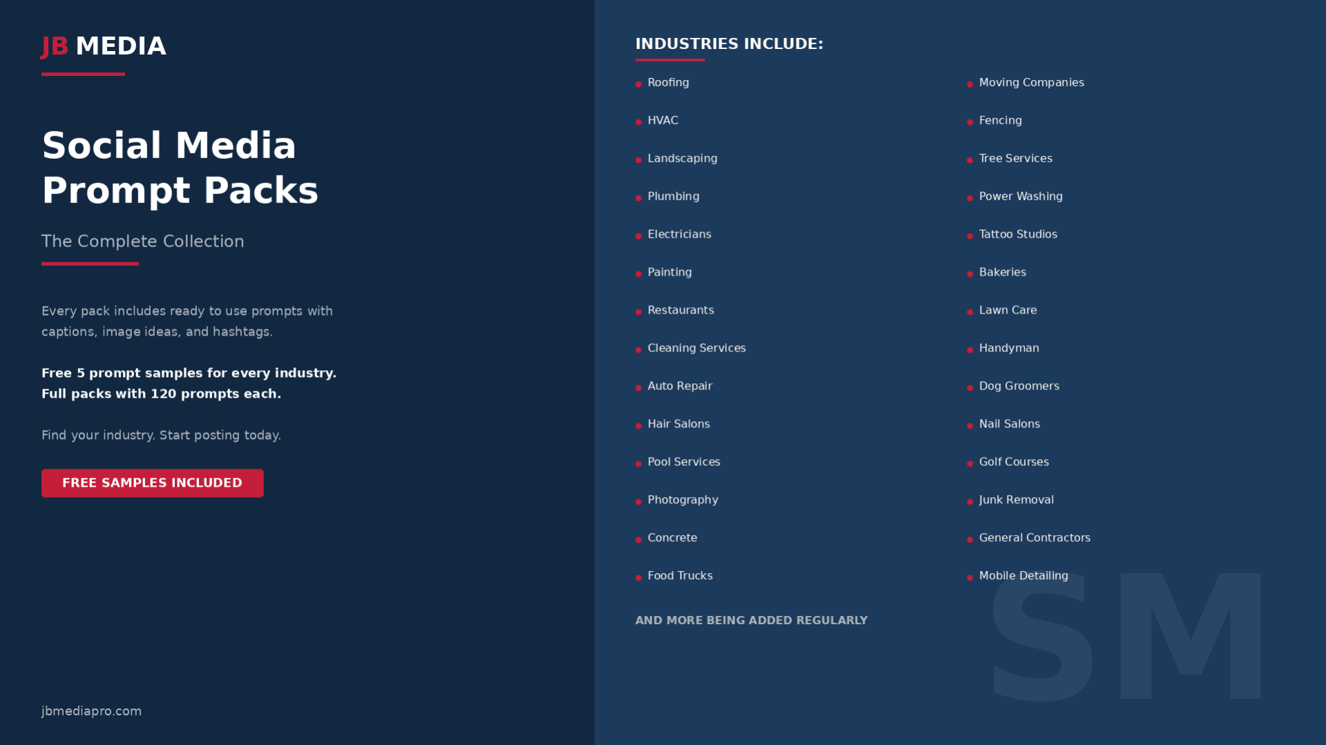 Browse All Prompt Packs by Industry