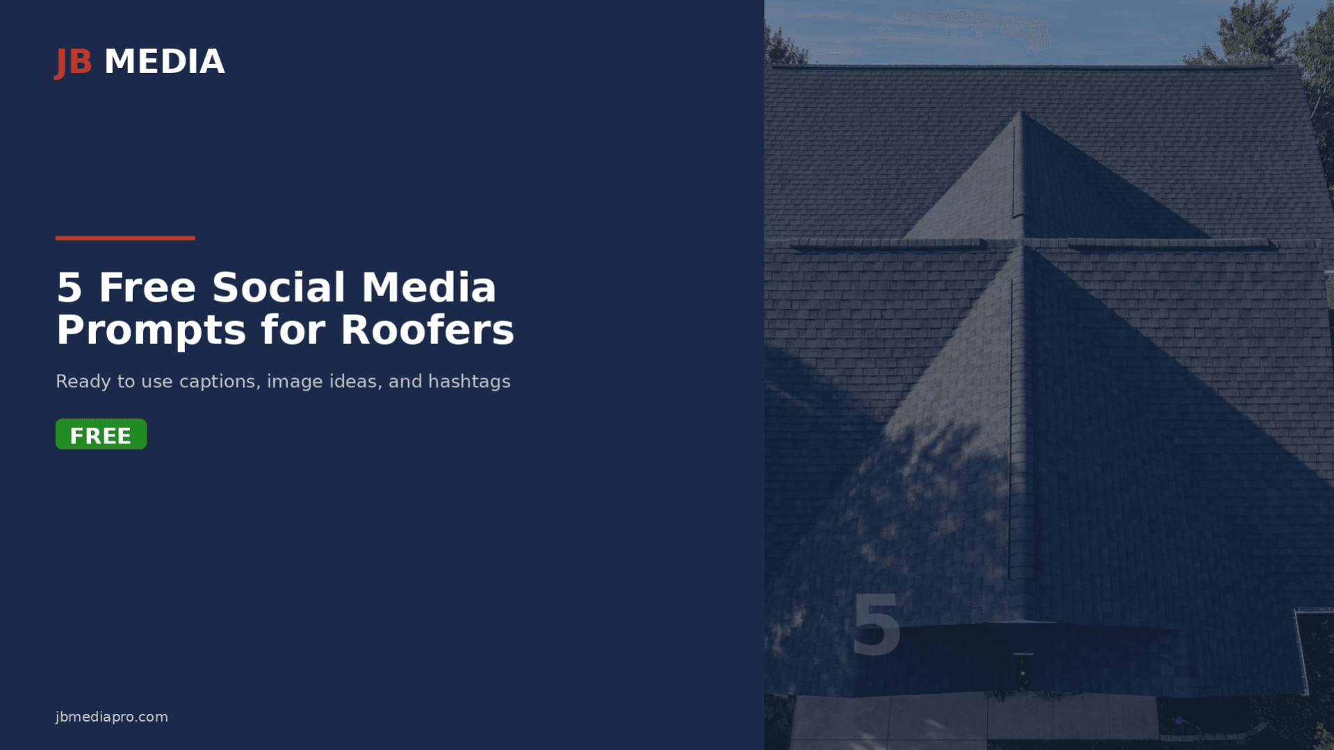 5 Free Social Media Prompts for Roofers