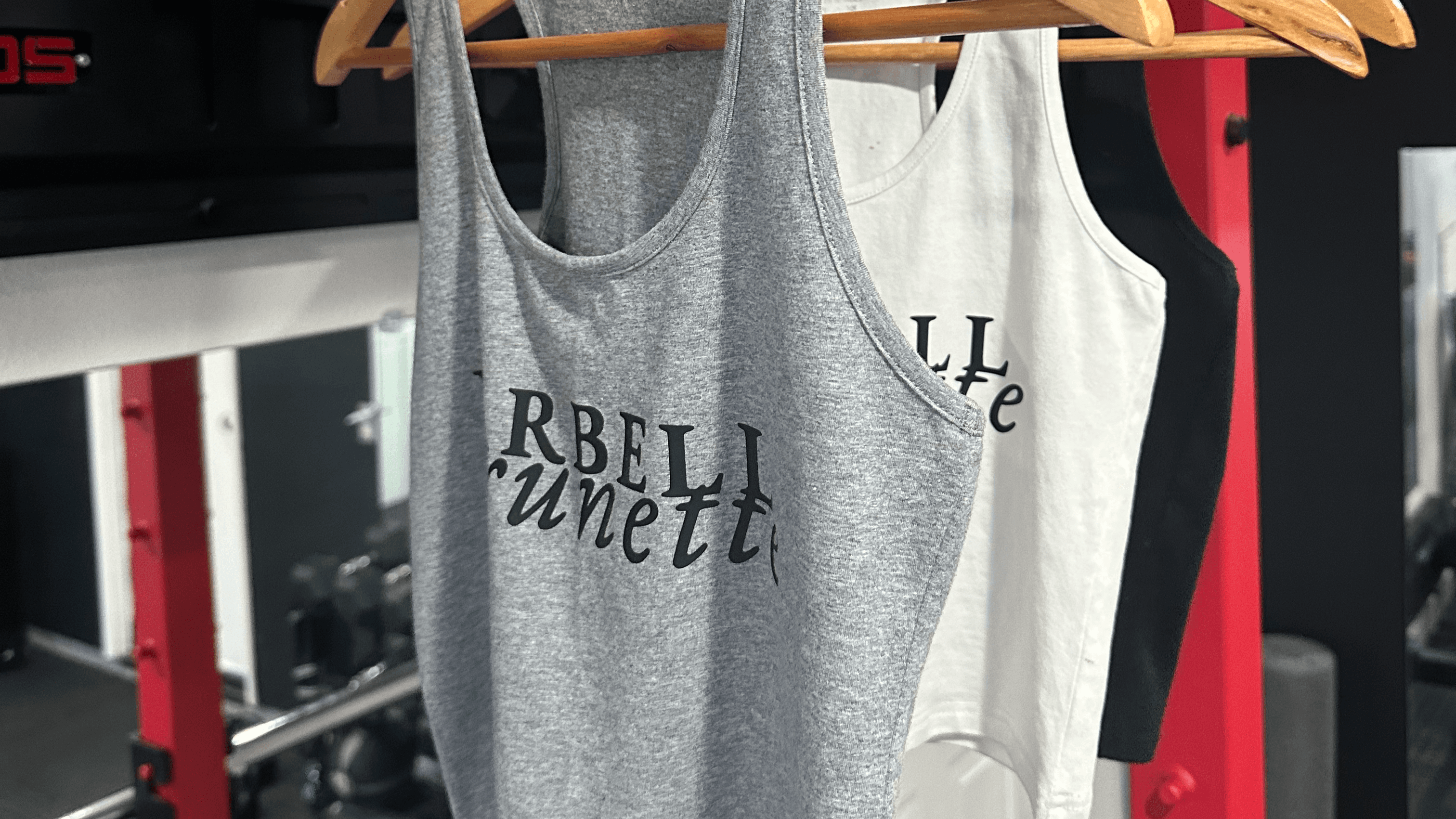 Barbell Brunette Tank Top