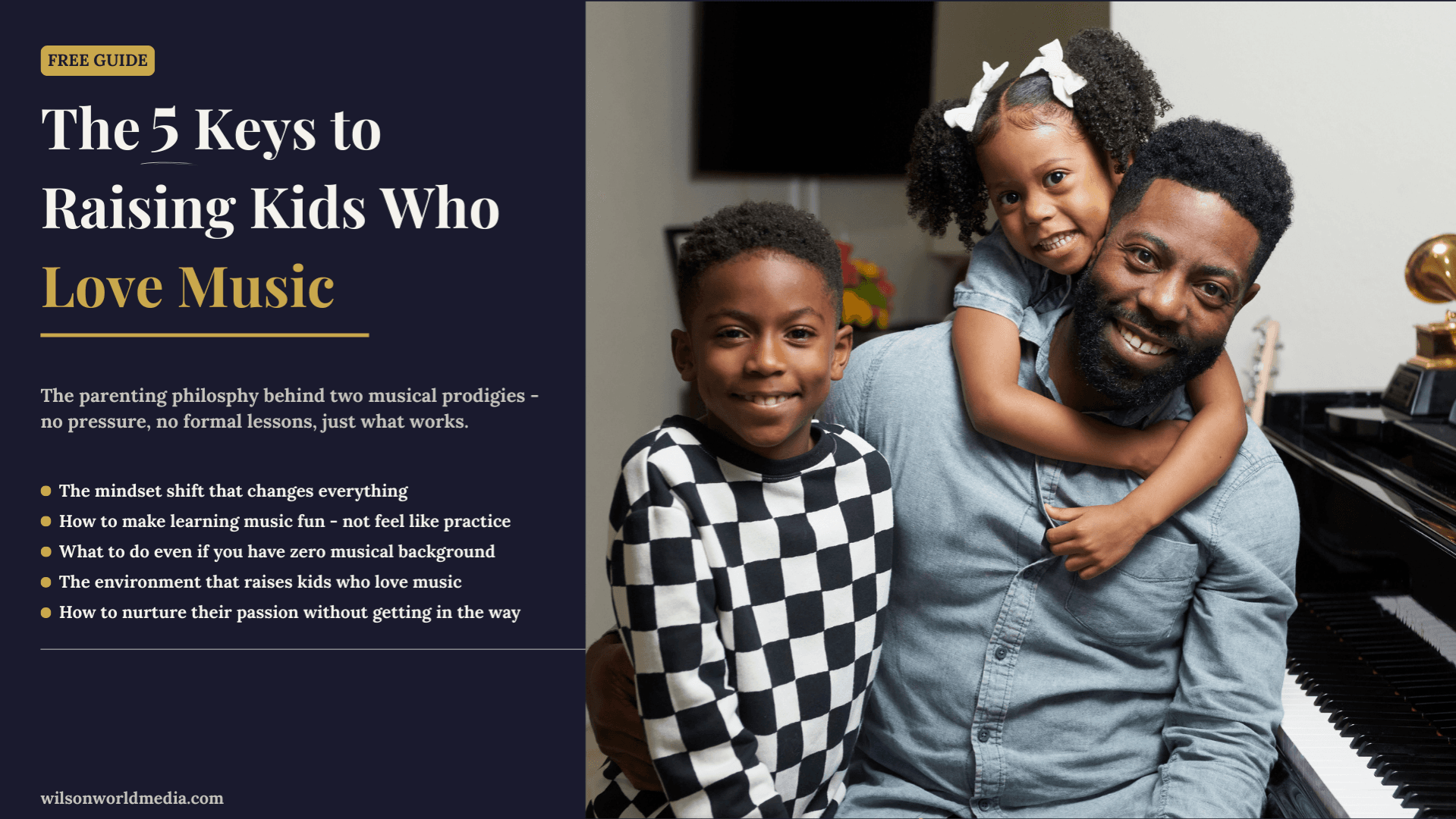 The 5 Keys to Raising Kids Who Love Music