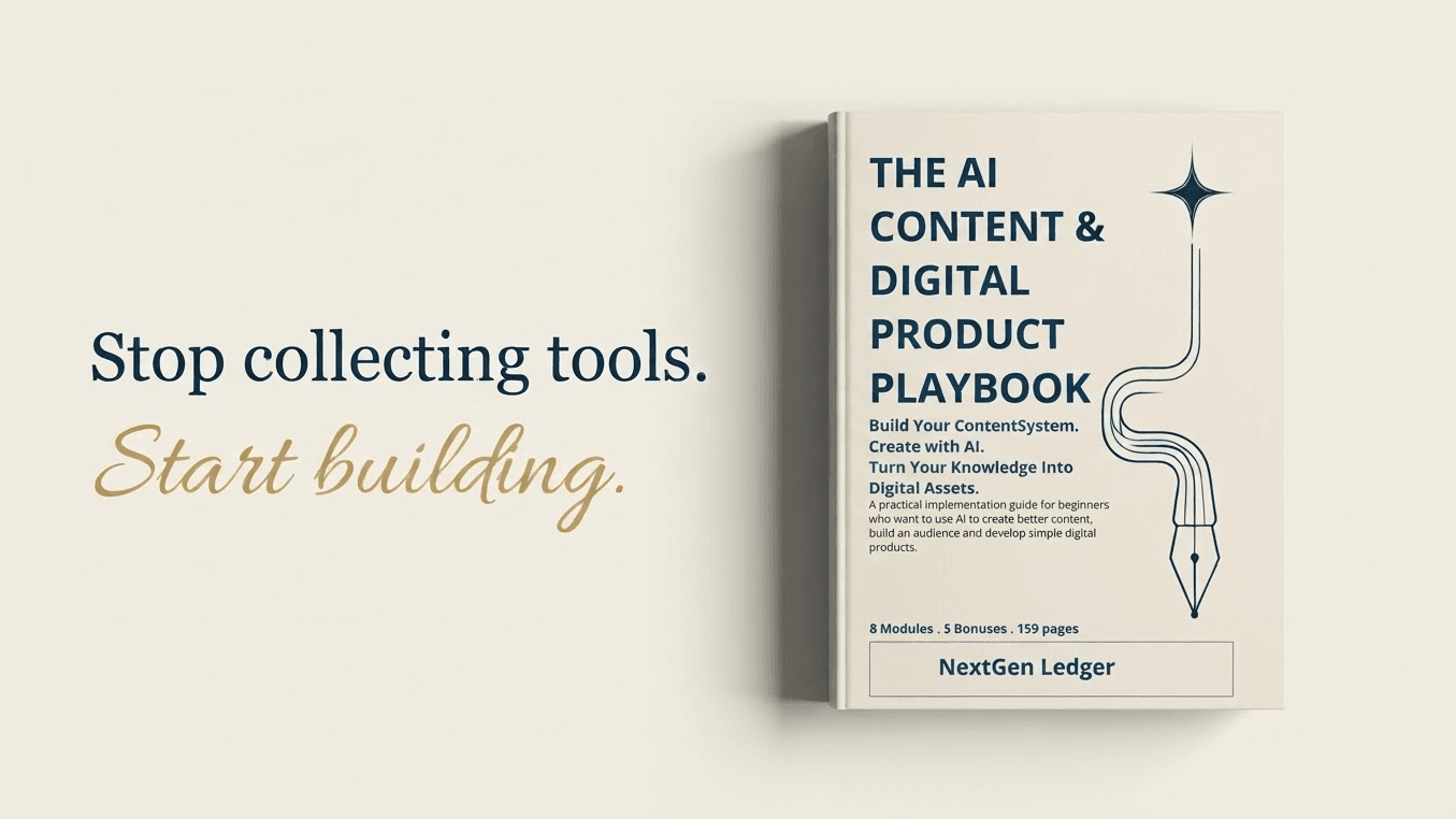 The AI Content & Digital Product Playbook