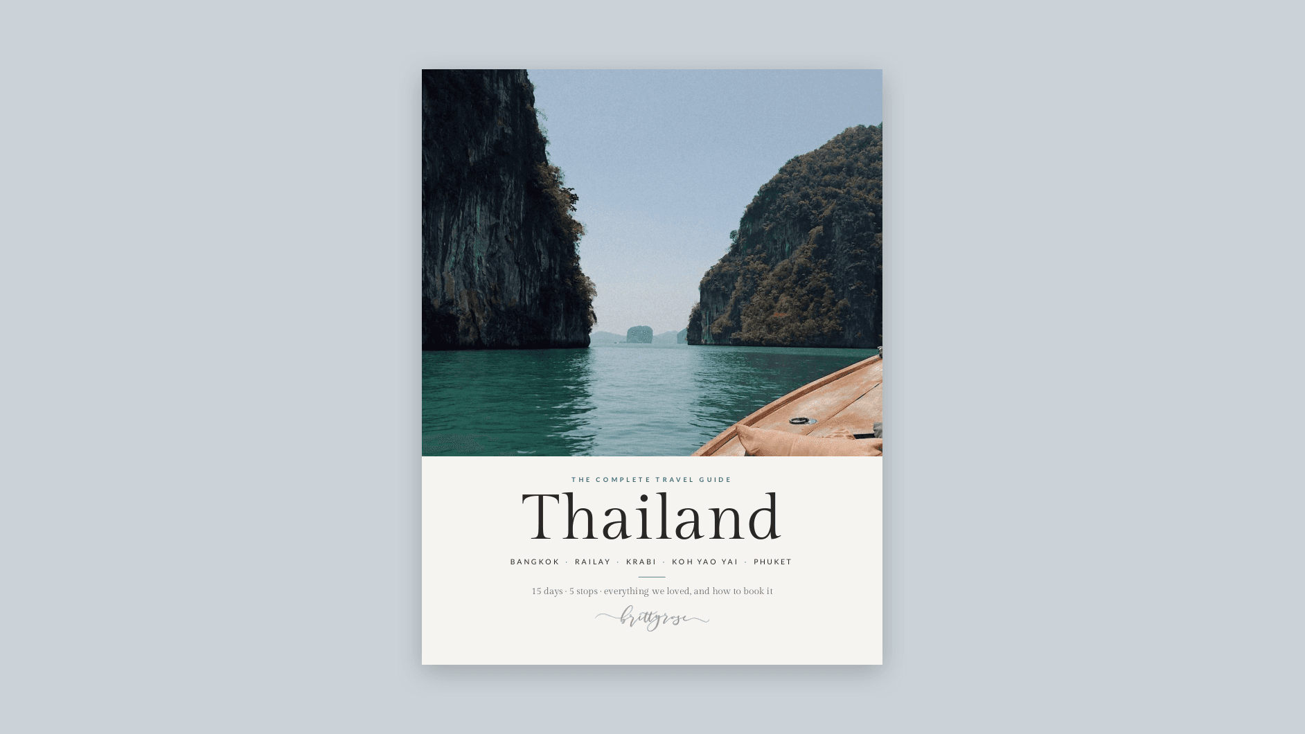 Thailand Travel Guide