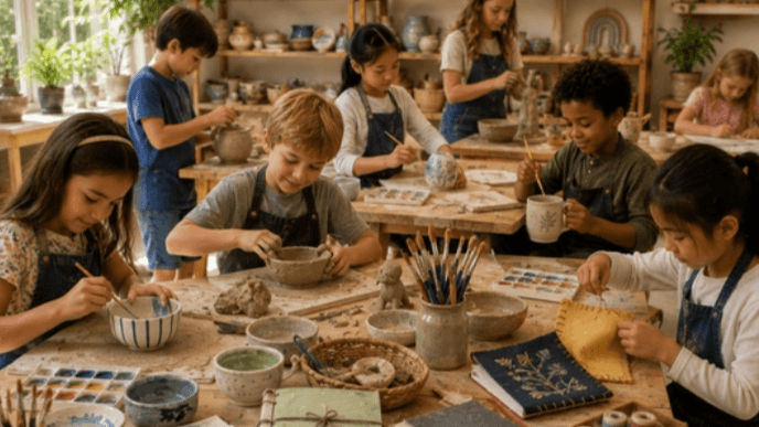Little Hands Clay Studio (K-5th)-MONDAYS