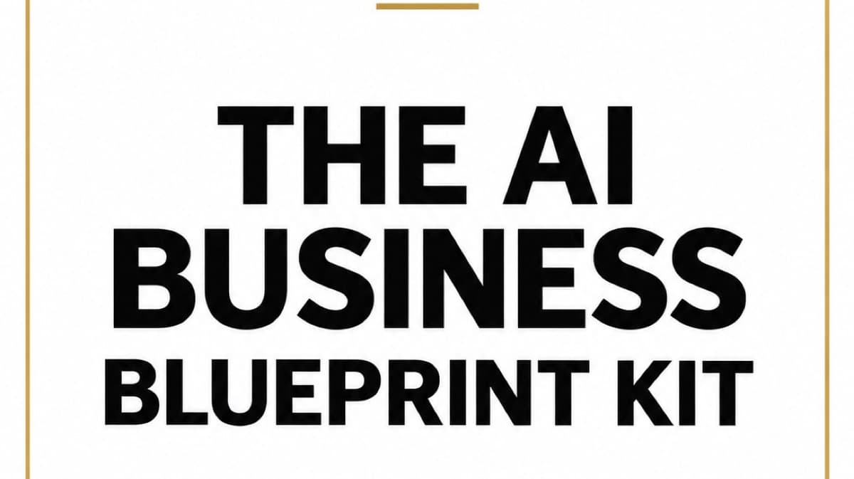 The AI Business Blueprint™ | 50 AI Prompts