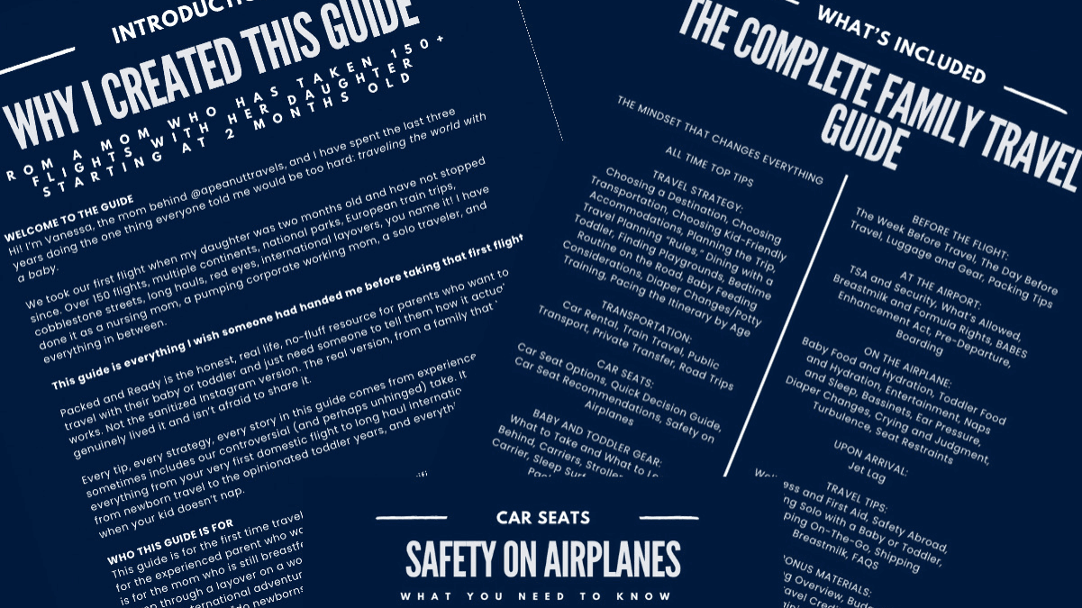PACKED & READY | Complete Family Travel Guide