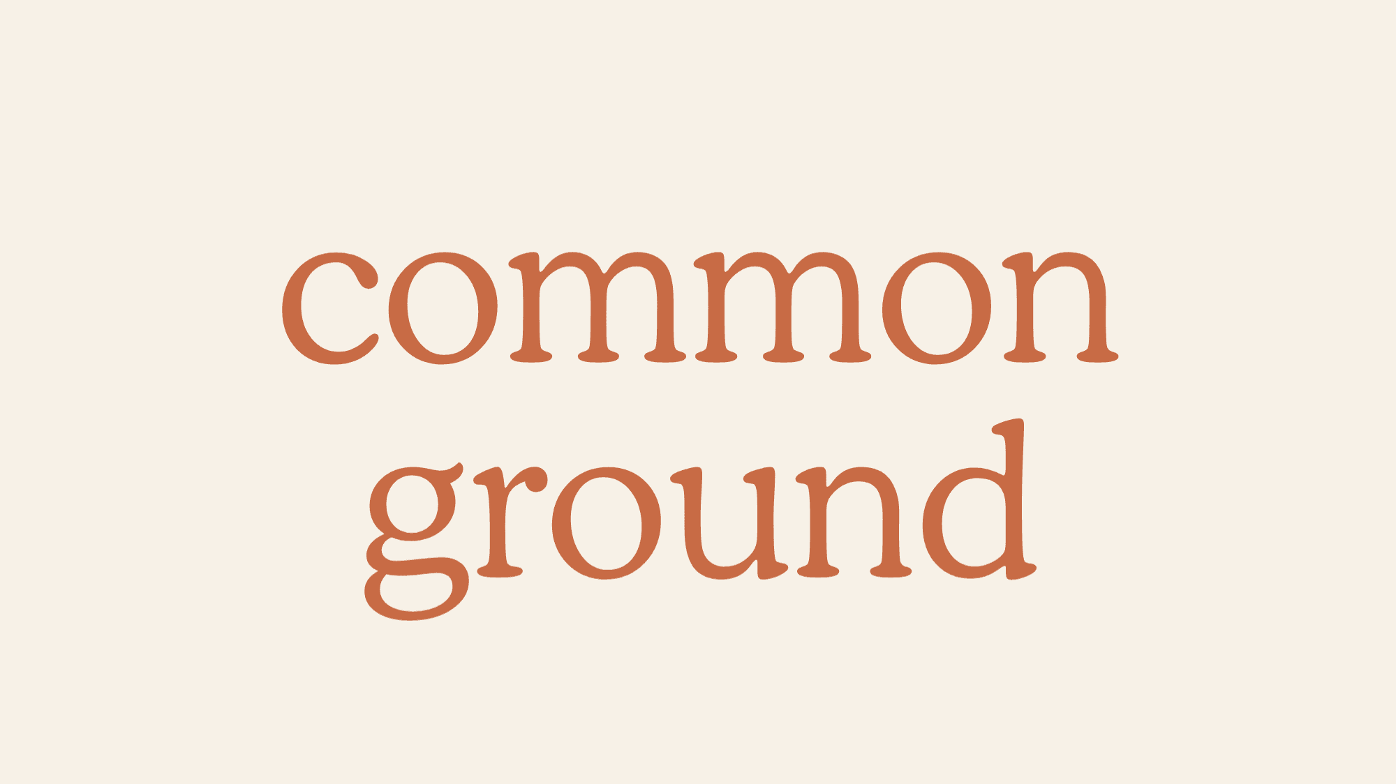 common ground - the inner circle